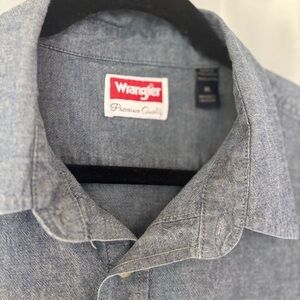 Wrangler Men's Blue Shirt XL